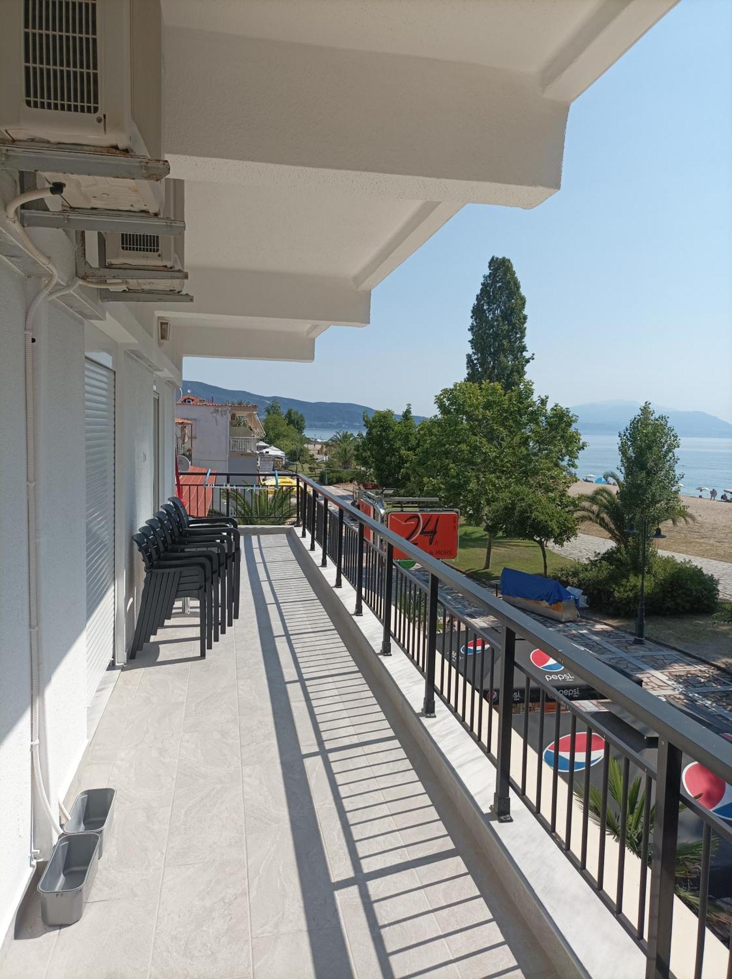 Kleanthis Blue Daire Vrasná Dış mekan fotoğraf